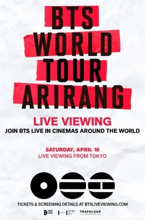 BTS World Tour 'ARIRANG' In Japan: Live Viewing