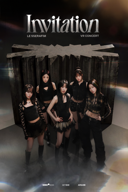 LE SSERAFIM VR CONCERT INVITATION