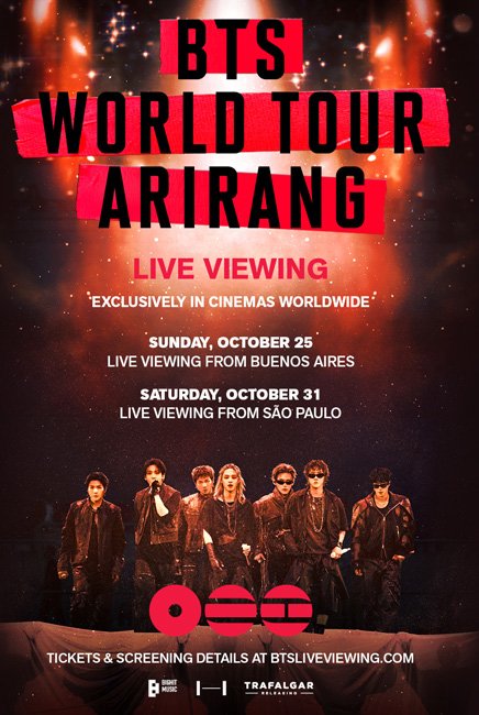 BTS World Tour 'ARIRANG' In S&atilde;o Paulo: Live Viewing