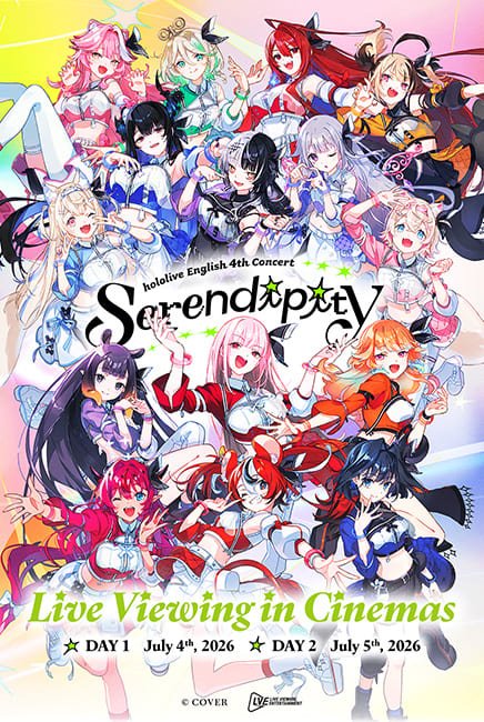 hololive English 4th Concert – Serendipity – : Live Viewing in Cinemas